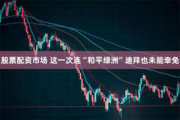 股票配资市场 这一次连“和平绿洲”迪拜也未能幸免