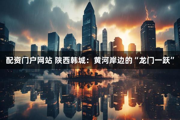 配资门户网站 陕西韩城：黄河岸边的“龙门一跃”